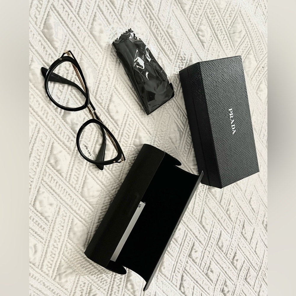 Prada Cat-eye Glasses OPR 53UV 50 METAL WOMAN OPTICAL
